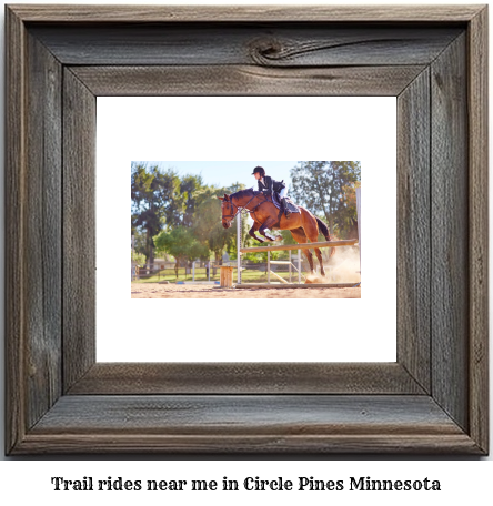 trail rides near me in Circle Pines, Minnesota